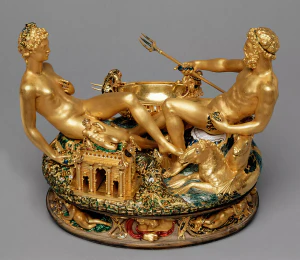 Бенвенуто Челлини. Солонка. 1540–1543
