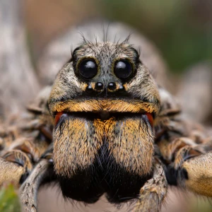 Тарантулы. Lycosa hispanica