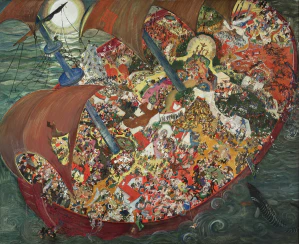 Оскар Ласке. Корабль дураков. 1923