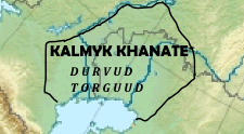 XVII зун җилин Хальмг хаана нутг