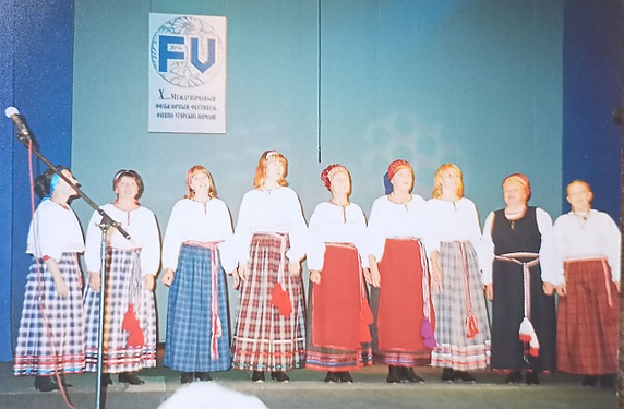 X Rahvahidenkeskeižel suomalaiž-ugrilaižiden rahvahiden festivalil
