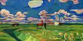 Ochir Kikeev. The Spring. 1979 year