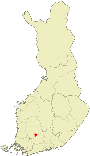 Valkeakoski на карте