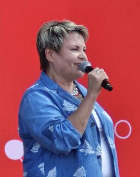 Л.Н. Буранова на празднике Гербер в Москве.jpg
