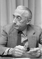 Ж.-И. Кусто на конференции в Гааге в 1972 г.