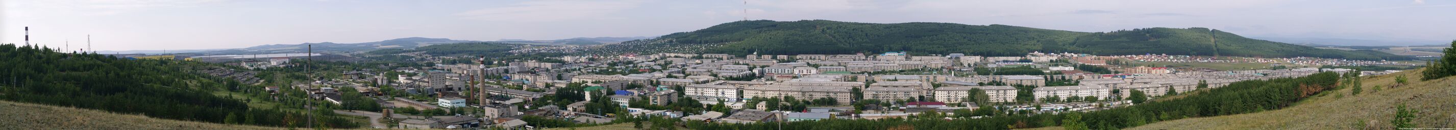 Учалы шәһәре панорамасы