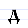 Early-Cyrillic-letter-Dobro.svg