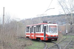 LM99K-serijan tramvai jonol (2011)