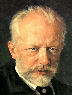 Pötr Čaikovskii, vn 1893 portretan pala (pirdai — Nikolai Kuznecov)