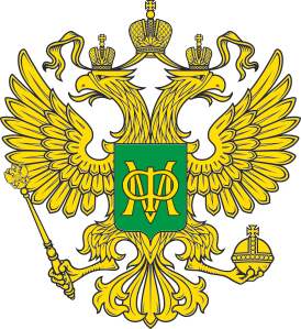 Россий Федерацийысе Финанс министерствын эмблемыже