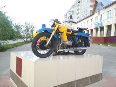 Милиционерлӧн мотоцикл