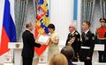 Petroskoile Voinukunnivon linnu-kunnivoarvonimen annandupido. Moskovu, Kremli, 22. kezäkuudu vuvvennu 2015.