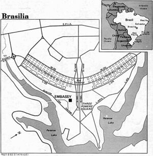 Brazilia на карте