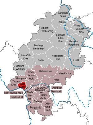 Visbaden на карте