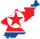 Flag map of North Korea.svg