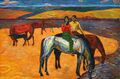 Ochir Kikeev. Happiness. 1970 year