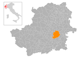 Turin на карте