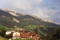 Ladinische Gehöfte in Wengen/La Val