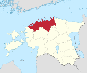 Харьюмаа карта вылын