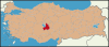 Latrans-Turkey location Aksaray.svg