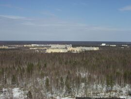 Plesetsk satellite assembling facilities.JPG