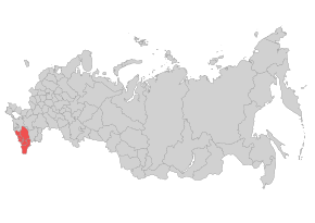 Map of Russia North Caucasian Federal District 2024.svg