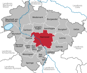 Gannover на карте