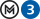 Budapest M3 Metro.svg