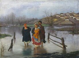 К. Трутовский. Вӱдшор годым. 1893 ий деч ондакрак