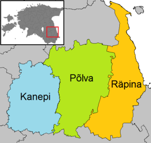 Пылвамаа на карте