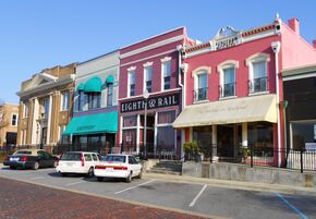 Railroad Avenue Historic District Opelika Alabama.JPG