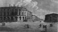 Piiterin Imperuattoran kirjaston taloi, nägö bokaspäi. Grav’uuru, 1800 vuozien algu.