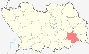 Камешкирэнь буе на карте
