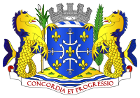 Coat of arms of Port Louis, Mauritius.svg