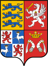Titulan Korelan valdkundanznam ühtenzoitud suomalaiž-ugrilaižiden valdkundanznamoiden ščital (Venäman imperijan valdkundanznam)