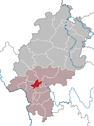 Frankfurt Mainal на карте