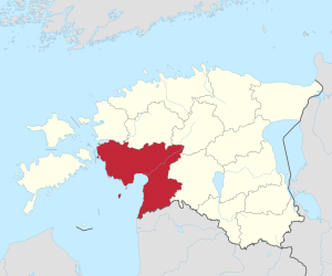 Пярнумаа карта вылын