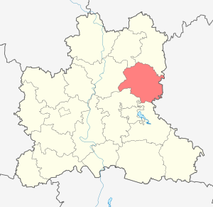 Доброень буе на карте