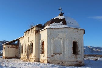 Николаевска баянголой байшан-Хасунай һүмэ. XIX оной зун.