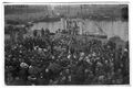 G. J. Sedovan da hänen matkukunnan dorogah työndämine muanpohjazele n’avale Arhangelilinnas. Vuozi 1912.