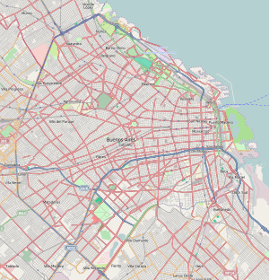Buenos Aires на карте