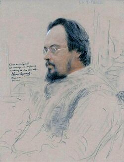 И. Репинын портрет пашаже (1906)