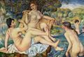 Les grandes baigneuses, 1884–1887.