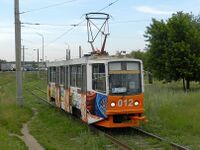Трамвай 71-608КМ №012 в Набережных Челнах.jpg