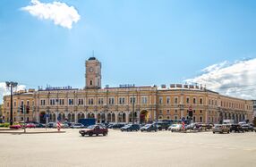 Moskvan vagzal Piter-Päine-raudtestancijanno vl 2012