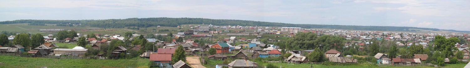 Барда авылының панорамасы