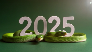 Зелёная деревянная змея.webp
